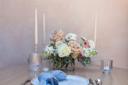 Clear Glass Centerpiece