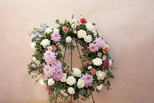 Fresh Floral Wreath