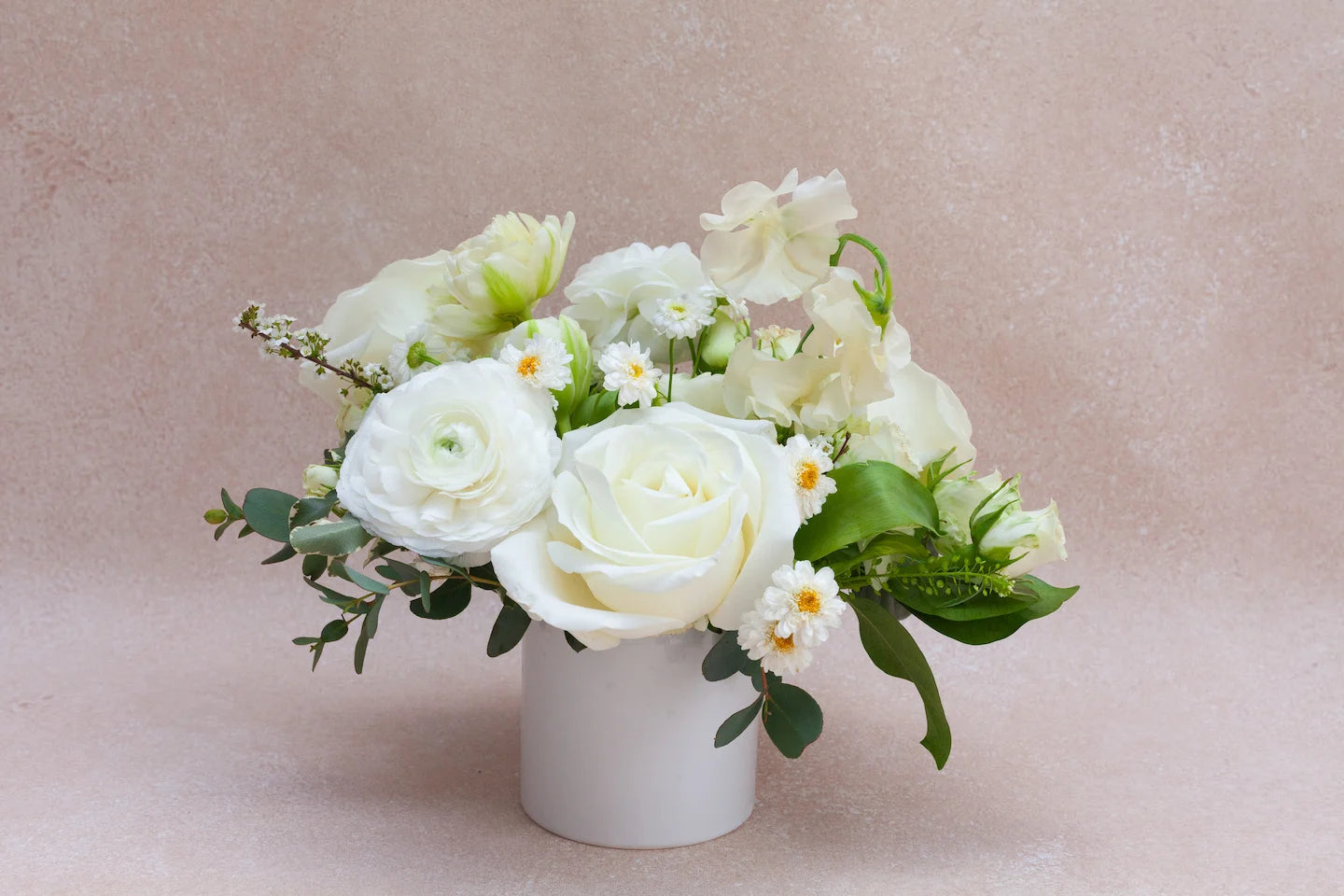 Dainty garden-style flower arrangement