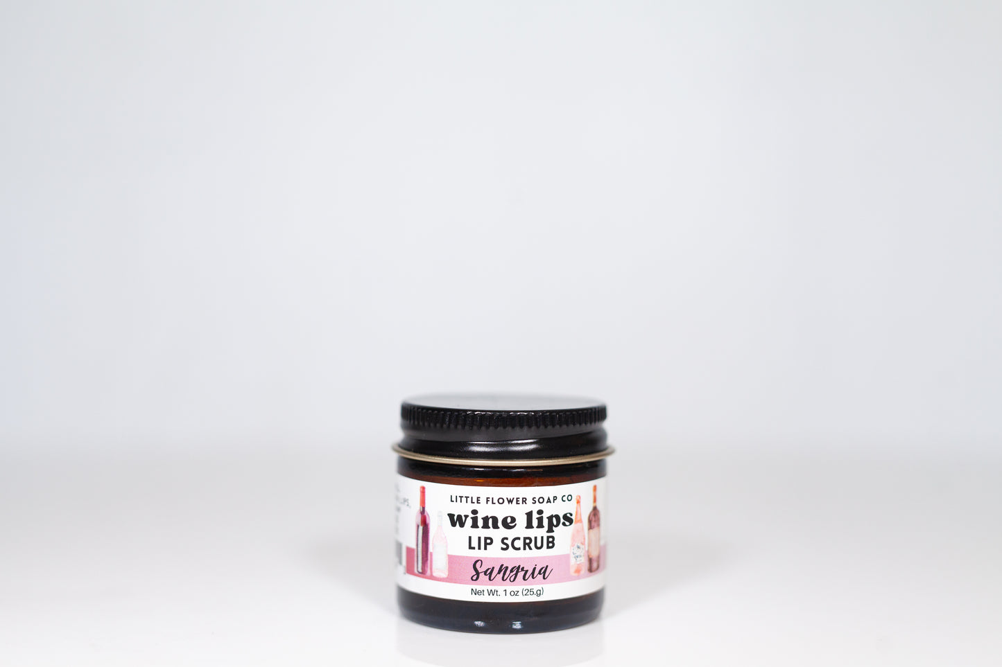 Little Flower Soap Co Lip Scrub: Wine Lips Lip Scrub - Sangria