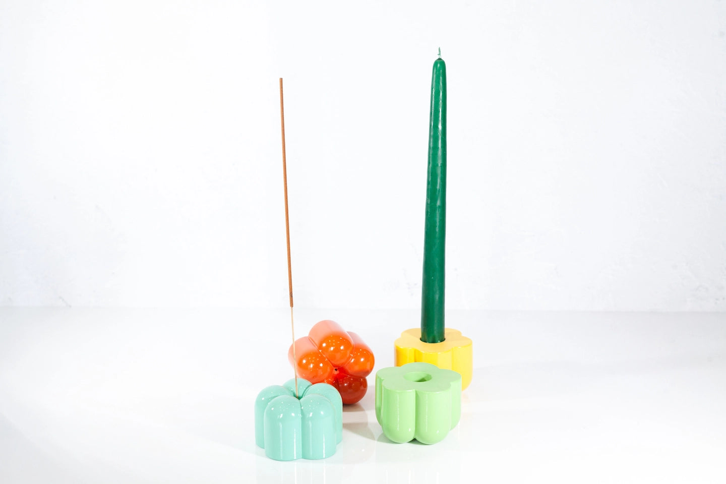 Poppy Candle/Incense Holder