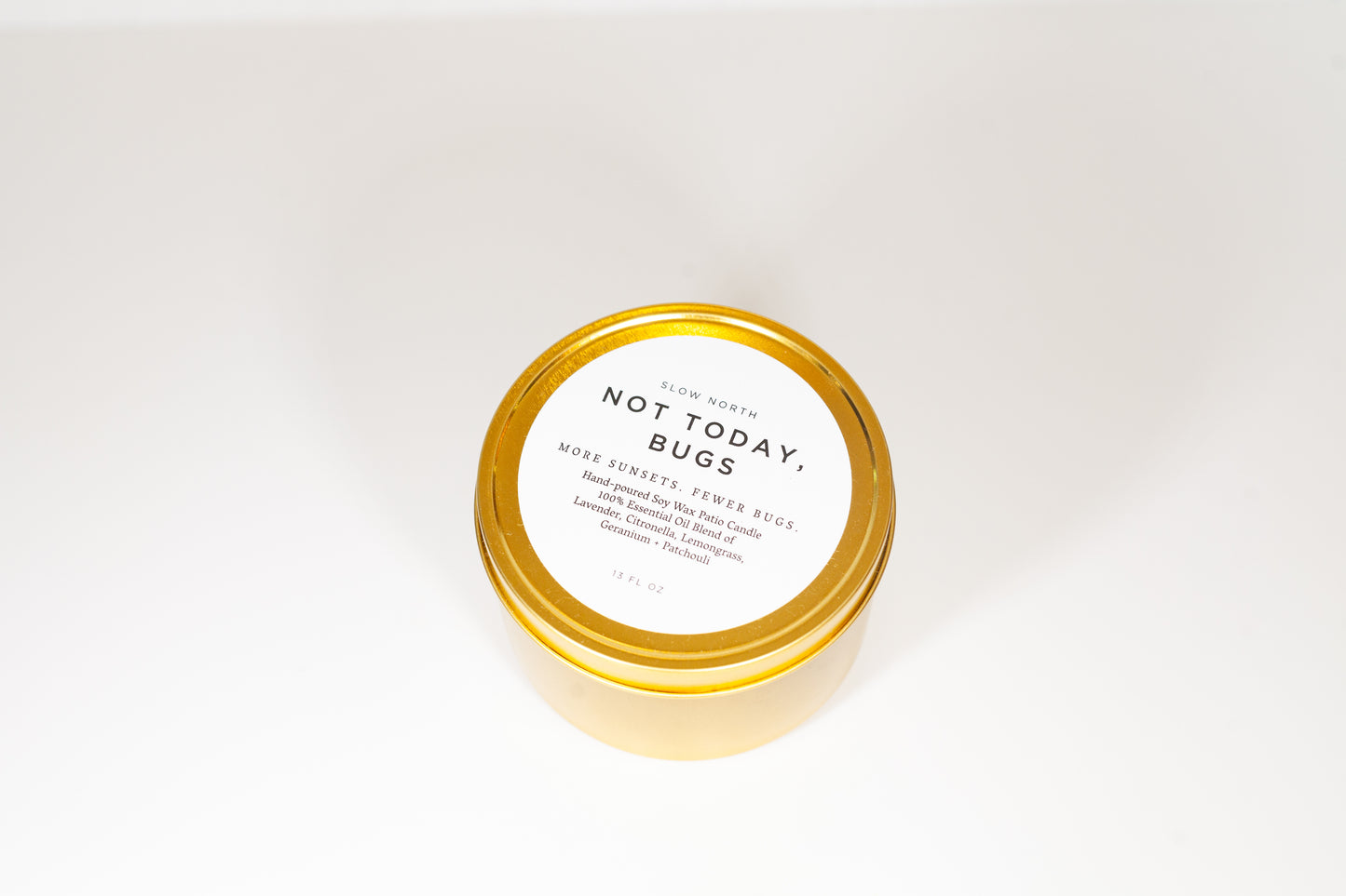 Slow North "Not Today, Bugs" Candle